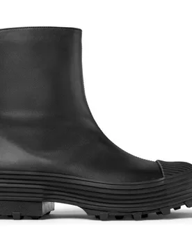 Botas suela track de piel con cierre de cremallera - camperlab - FashionsVida