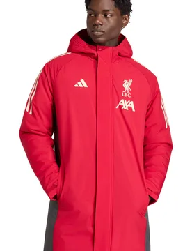 Liverpool 25/26 chubasqueros y chaquetones entrenamiento fútbol Rojo (S) - Adidas - FashionsVida