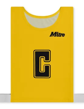 Gilet D´entraînement Netball Pro Set Fluo Yellow M male
