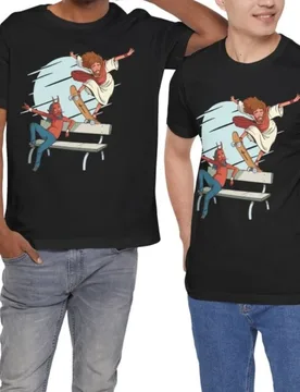 Summer Cotton Short Sleeve Tshirt Skateboard Jesus Print Christian Faith Based Casual Streetwear for Skaters Jesus Lovers Tops - Aliexpress - FashionsVida