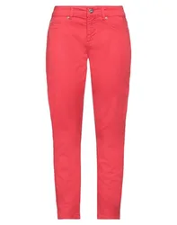 Pantalones Mujer Rojo 26,27,28,30,32 Mujer