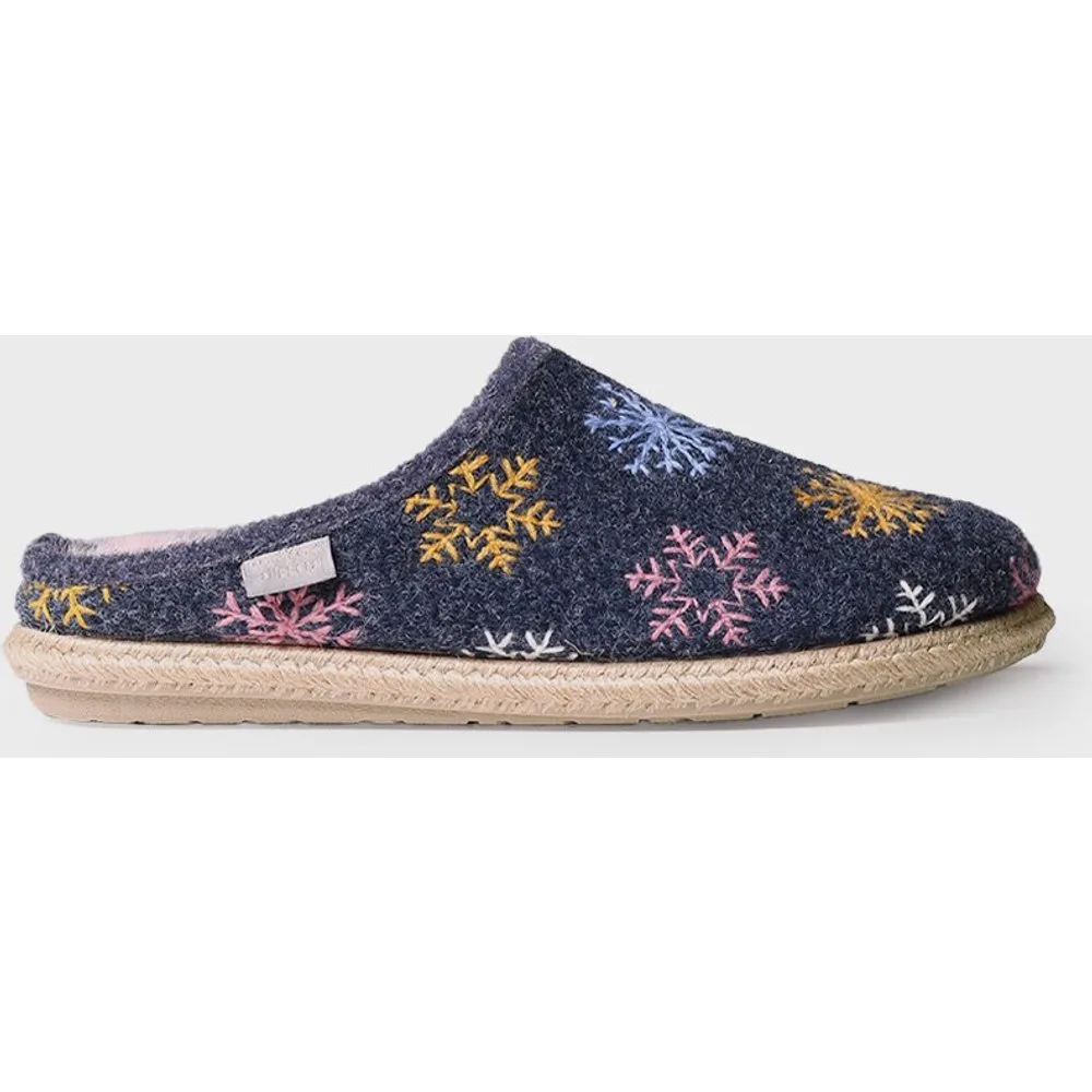 Zapatillas de casa cerradas de mujer con bordado - Toni Pons - FashionsVida