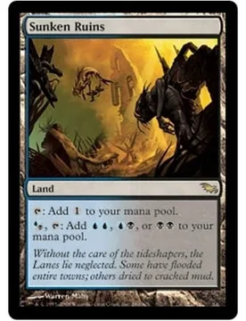 Sunken Ruins Shadowmoor - Magic: The Gathering - FashionsVida