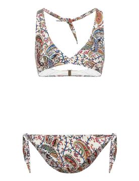 Bikini con scollo all'americana