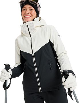 Chaqueta de snowboard para mujer Free Jet Block Hoodie negro L