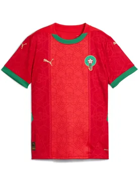 Heimtrikot für Kinder Marokko CAN 2025 - Rouge - unisex - Size: 8 ans - Puma - FashionsVida