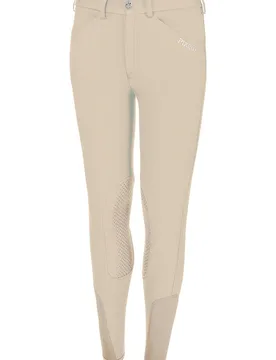 Kinder Reithose Brooklyn Grip Kniebesatz, beige 164 - Pikeur - FashionsVida