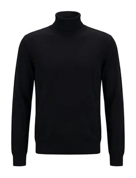 Rollkragenpullover Herren Schwarz 3XL,XXL Herren - Essenza - FashionsVida