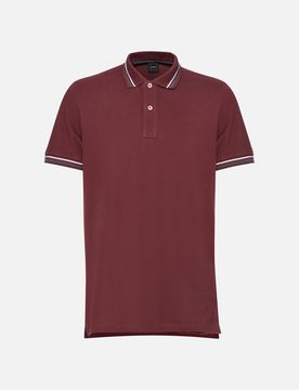 Bekleidung Polo Herr Weinrot S Weinrot