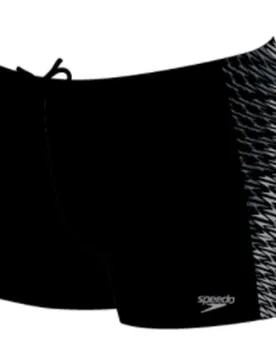 Endurance+ Max Tech Panel Herren Badehose, schwarz 7