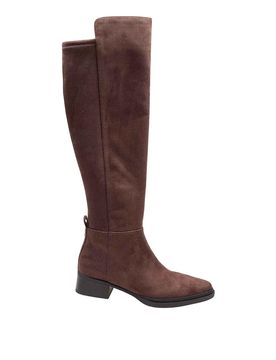 Stivale Lex In Camoscio Colore Cioccolato