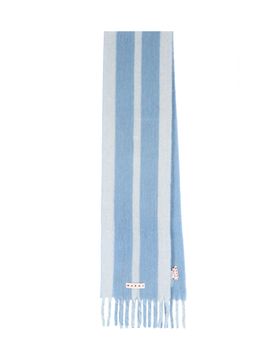 Woven Scarf in Wool, Alpaca & Mohair