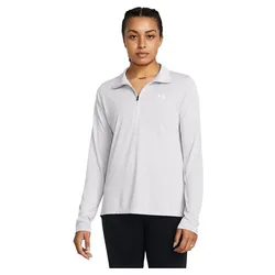 Sweat à Demi-zip Tech Twist Halo Gray / White XL