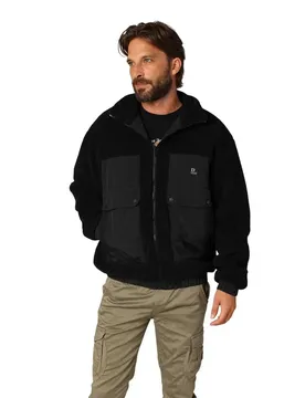 Deeluxe Felpa Con Zip Cosmo Black L