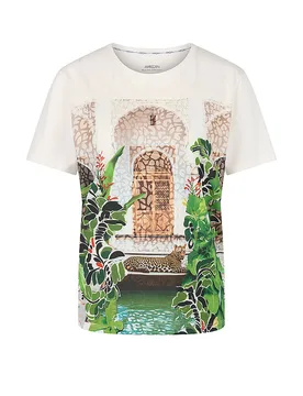 Marc Cain Camiseta blanco 44 - Marc cain - FashionsVida