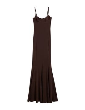 Vestido largo Mujer Marrón chocolate 34,36,40,42 Mujer