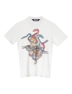 T-shirt del cuore di serpente