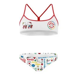 Hello Kitty Smile Bikini White M Women