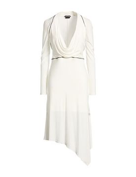 Vestido midi Mujer Blanco 30,32,34,36,38 Mujer