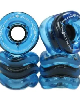 Roue De Longboard California Roll Trans Emerald 60 mm/78A unisex