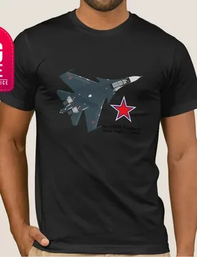 Russian Sukhoi Su-30SM Flanker-C Fighter T-Shirt 100% Cotton O-Neck Short Sleeve Summer Casual Mens T-shirt Streetwear - Aliexpress - FashionsVida