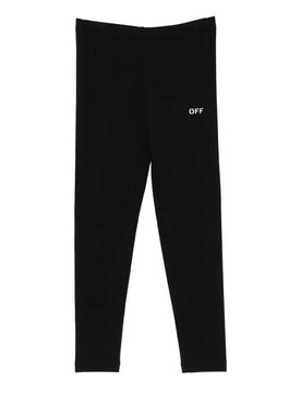 Off-White Leggings Con Logo