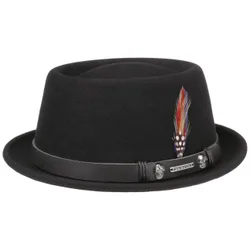 Pennsylvania Pork Pie Hat by - black - Female - Size: XXL (62-63 cm)