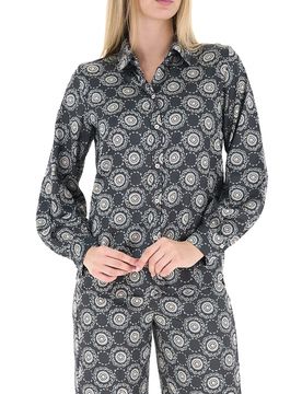 Camicia maniche lunghe PETROLIO 48