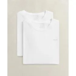 Paquete de dos camisetas de cuello redondo