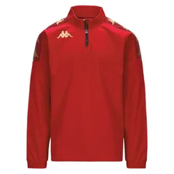Sweat à Demi-zip Gassolo Red / Red Dk Dahlia M