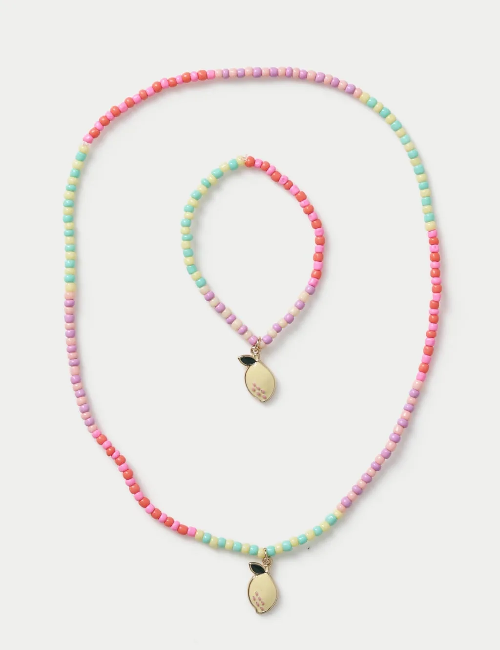 Beaded Fruit Jewellery Multipack Multi Female - M&S - FashionsVida