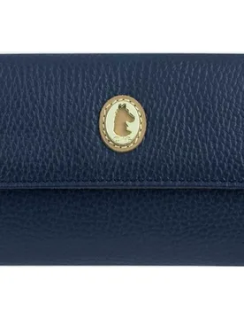 Billetero cartera de señora fabricado en piel vacuno color topo - El Potro - FashionsVida