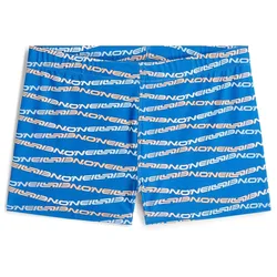 Slip De Bain Boxer Print Racer Blue Gradient Stripe 7-8 Années Garçon