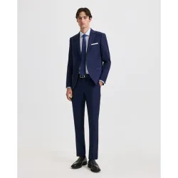 Pantalón de traje para hombre estructura diamante