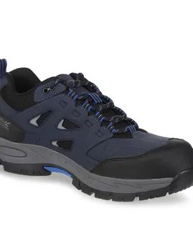 Mens Mudstone Safety Trainers (Navy/oxford Blue) - Size Uk 8 - Regatta - FashionsVida