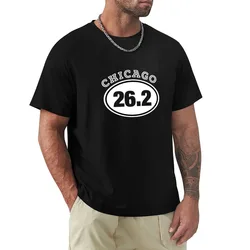Chicago Marathon T-Shirt Work Daily Short Sleeve Top