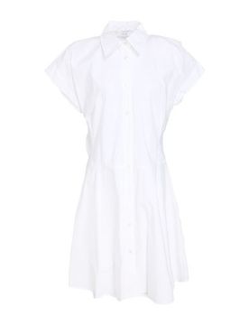 Midi-Kleid Damen Weiß 34,36,40 Damen