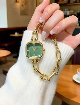 Reloj de cuarzo creativo multifuncional compacto y personalizado para mujer, adecuado para uso diario, regalo de cumpleaños, regreso a la escuela, Ac - Shein - FashionsVida
