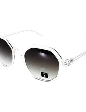 Kink Sunglasses Crystal white Grey/CAT3 unisex - Loubsol - FashionsVida