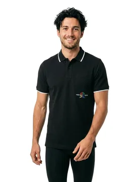 Polo à Manches Courtes Dm0dm20921 Black S - Tommy hilfiger - FashionsVida