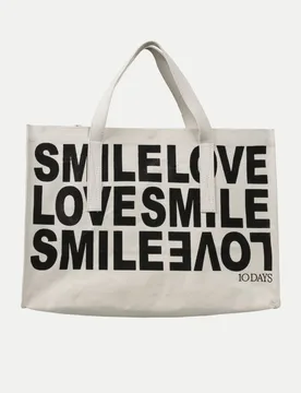 Days canvas shopper Weiß - 10 Days - FashionsVida