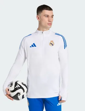 Top da allenamento Tiro25 Competition Real Madrid M White - Adidas - FashionsVida