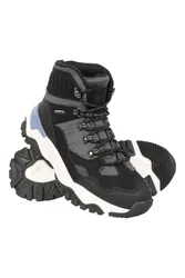 Hike Womens Waterproof Boots - Black - Black - Size: 4