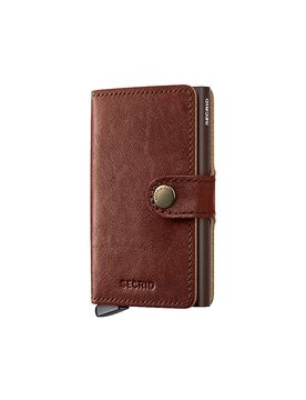 Geldbörse - Miniwallet Premium whisky braun damen