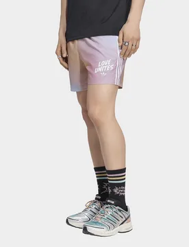 Short Love Unites Aop (impermeabili) - Multicolor, multicolor multicolor Uomo taglia L - Adidas - FashionsVida