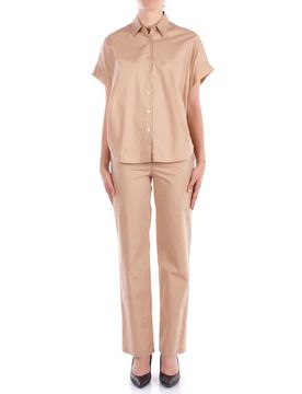 Manila Grace Pantaloni Beige