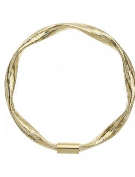 Bracciale Elastico Donna Oro Giallo GL101811