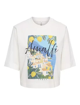 ONVEGA NEW S/S VIBE TOP BOX JRS femae - L - FashionsVida