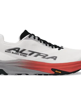 Altra MONT BLANC SPEED Herren Trailschuh WHITE/CORAL 42,5 - ALTRA RUNNING - FashionsVida