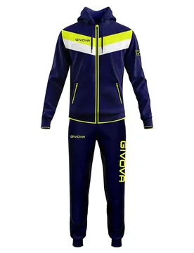Survêtement Matador Blue / Fluor Yellow 8-10 Années Garçon - Givova - FashionsVida